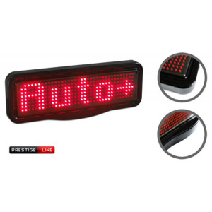 Afficheur LED texte - Hauteurs : 16cm-48 cm - puissance : 6,5 W à 33 W