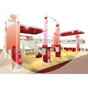 Architecte stand de salon - Mise en valeur originale, compétitive et exclusive de stands