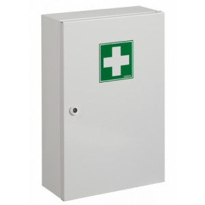 Armoire à pharmacie 1 ou 2 portes - Acier poudré anti-UV