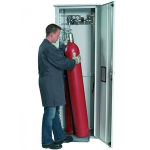 Armoire de sécurité pour bouteilles de gaz L 135 cm - Jusqu'à 5 bouteille(s) de gaz de 50 litres