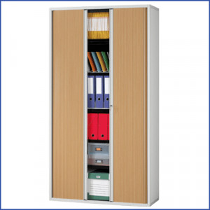 Armoire haute classement courrier - Dimensions (LxHxP) cm : 103,6 x 194 x 40