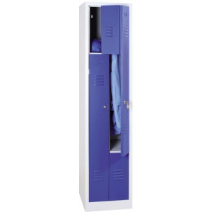 Armoire vestiaire métallique porte en Z - Portes renforcées avec 180°