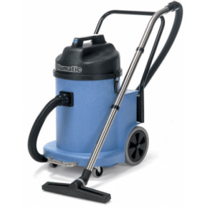 Aspirateur eau et poussières à 2 moteurs - Puissance : 2400 W - Capacité : (poussières/eau) 40L / 32L - Volume d’air max : 80L/sec