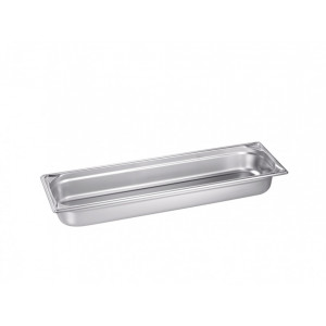 Bac gastro inox GN 2/4 - Inox AISI 304 - Profondeur : 20 à 150 mm - Capacité : 2,3 à 9 L