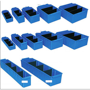 Bac rangement divisible - En polypropylene - 12 formats disponibles