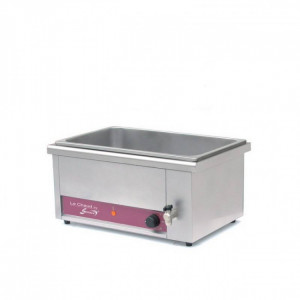 Bain marie en inox - Avec vidange en largeur