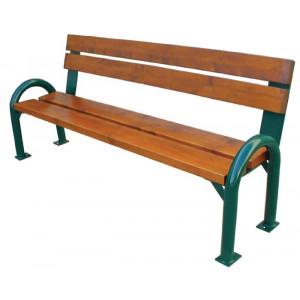 Banc bois avec grand confort d’assise - Grand confort d’assise