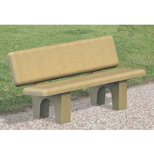 Banc en béton armé - Longueur : 1750 mm - Béton armé - À poser