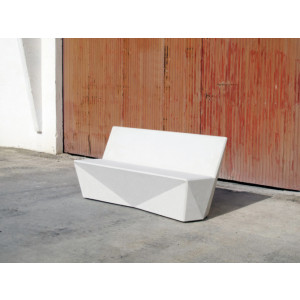 Banc en béton pour espace public - Longueur : 1800 mm – Assise : 450 mm –A poser au sol ou à ancrer avec résine époxy