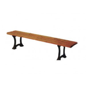 Banc en bois de jardin - Longueur (m) : 2