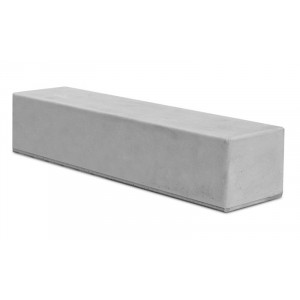 Banc béton - 2000 ou 2500mm X Hauteur : 450 mm    -  Largeur : 500 mm