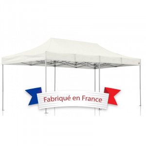 Barnum pliant professionnel 3m x 6m - Croisillons : Alu 17x37/1,8 mm