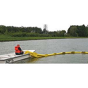 Barrage à flotteur cylindrique - En  PVC renforcé - De confinement antipollution