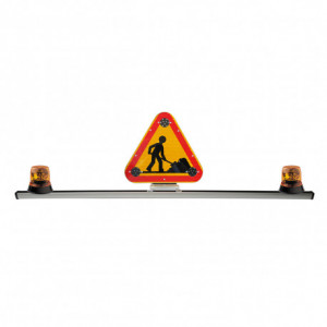 Barre 2 gyro + Triflash  - Signalisation de chantier led