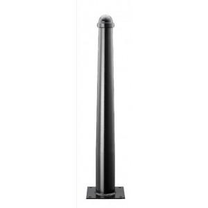 Borne décorative acier conique ø 102/75 mm - Hauteur hors sol : 900 mm + tête – Diamètre : 102/75 mm – Acier  - 2 têtes disponibles