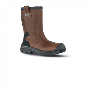 Bottes de sécurité cuir légères doublure laine - Classe de protection : S3 SRC CI - Pointure : 38 à 47