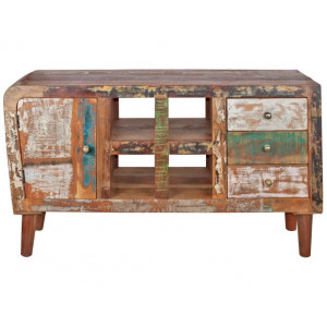 Buffet de style industriel - Dimensions : 120 x 40 x 70 cm