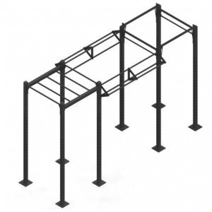 Cage de cross training - Hauteur : 274 cm   -  Largeur : 214 cm