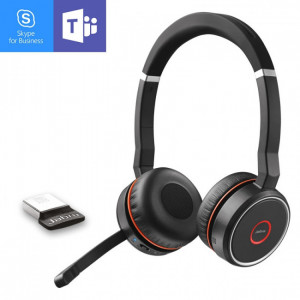 Casque Jabra Evolve 75 UC MS Duo -Casque - GNEVOL75DM-Jabra GN

