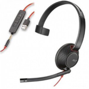 Casque PC Plantronics Blackwire 5210 USB-C - Casque PC - IP / Softphone - PLB5210USBC-Plantronics