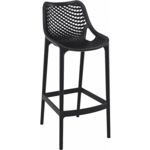 Tabouret de bar en polypropylène  - Hauteur d’assise : 75 cm - en Polypropylène – 2 Coloris