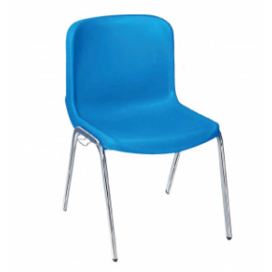 Chaise de collectivité plastique - Hauteur d'assise : 450 mm