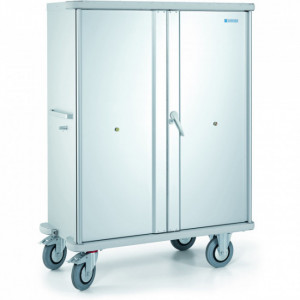 Chariot armoire aluminium - Aluminium - Volume : 445 à 1090 L - Sur roulettes 