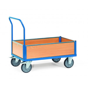 Chariot caisse en bois 500 Kg - Charge : 500 - 600 Kg