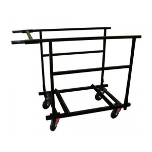 Chariot de transport pour tables rondes - Pour 6 tables rondes Ø 150 cm ou Ø 180 cm 