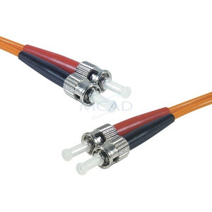 Cordon fibre optique 2 m - Cordon fibre optique ST/ST 62,5/125 - 2.00 m