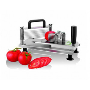 Coupe tomate professionnel en inox (Lot de 8) - Lot de 8 - Epaisseur de coupe : 5,5 mm