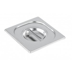 Couvercle pour bac gastronorme - Inox AISI 301 - Pour bacs GN 1/1, 1/2, 1/3, 1/4, 1/6