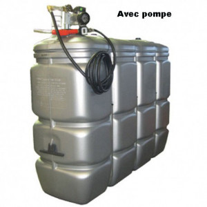 Cuve à fuel 2000 L - Capacité : 2000 L - Dimensions (L x l x h) : 2220 x 720 x 1935 mm