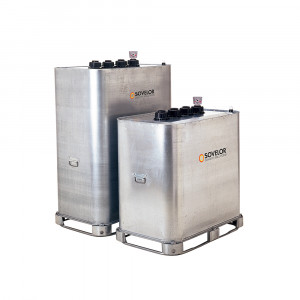 Cuve à fuel mobile - Contenance utile : 7000 L - 1000 L - Dimensions : L x l x H) 1135 x 720 x 1210/1640 mm