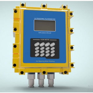 Débitmètre ultrasons fixe - Débitmètre fluides antidéflagrant