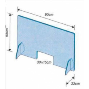 Ecran de protection anti contamination (lot de 10) - 4 formats disponibles