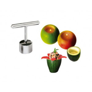 Evideur de fruits et légumes (Lot de 6) - Lot de 6 - Diamètre de coupe : 3,4 cm