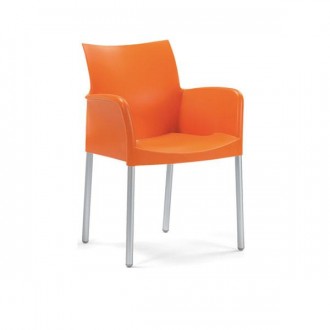 Fauteuil Ice 850 - Fauteuil d’accueil en polypropylène.