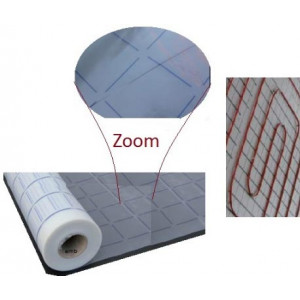 Film sous dalle - Avec quadrillage - Épaisseur : 50 - 150 microns
