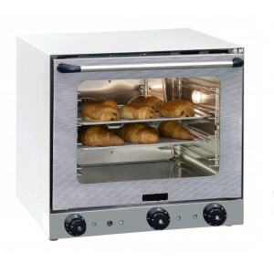 Four à convection professionnel avec vapeur - Dim ( L  x P x H )  : 597 x 618 x 570 mm- Puissance : 2 670 W- Minuterie : 0 - 120 minutes