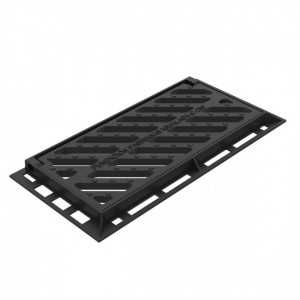 Grille et cadre inclinable C 250 - Classe :  C 250 - Norme : EN 124-2