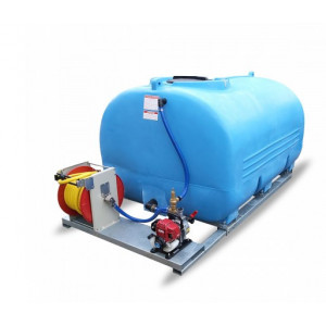 Groupe d'arrosage 6000 L pour l'irrigation - Capacité : 6000 L - Dimensions ( L x l x H )  : 3730 x 1820 x 1650 mm