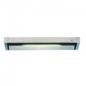 Hotte aspirante en inox - Dimensions : P 520 x H 170 mm