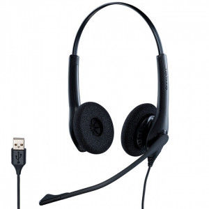 Jabra BIZ 1500 Duo - Version USB - Casque Téléphonique - GNB1500DUSB-Jabra GN