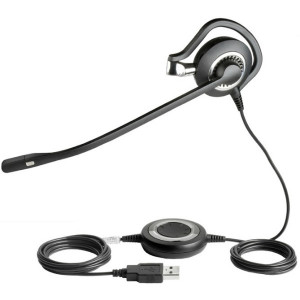 Jabra BIZ 2400 II USB UC MS - Bluetooth Mono - Casque PC - USB & Bluetooth - GN2400USBM-2-Jabra GN