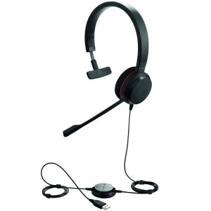 Jabra Evolve 20 USB UC Mono - Casque PC / USB - GNEVOL20-Jabra GN