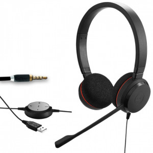 Jabra - Evolve 30 II USB UC Duo -Casque PC - IP / Softphone - GNEVOL30D-2-Jabra GN

