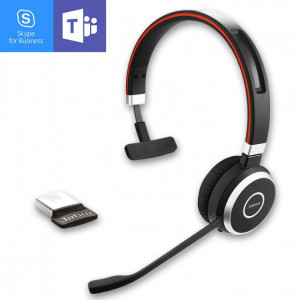 Jabra Evolve 65 UC MS Mono -Casque PC pour Skype - GNEVOL65-Jabra GN

