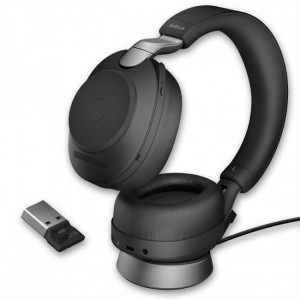 Jabra - Evolve2 85 UC Duo Noir USB-A avec base -Casque PC / USB - GNEVOL285DSUPAB-Jabra GN

