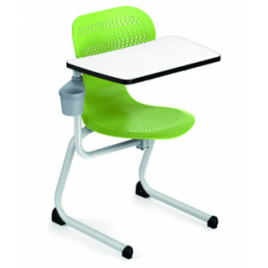 Chaise avec plan de travail pivotant - JUK 330 - Chaise scolaire pour les établissements pédagogiques